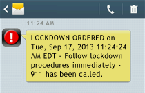 Call a Lockdown